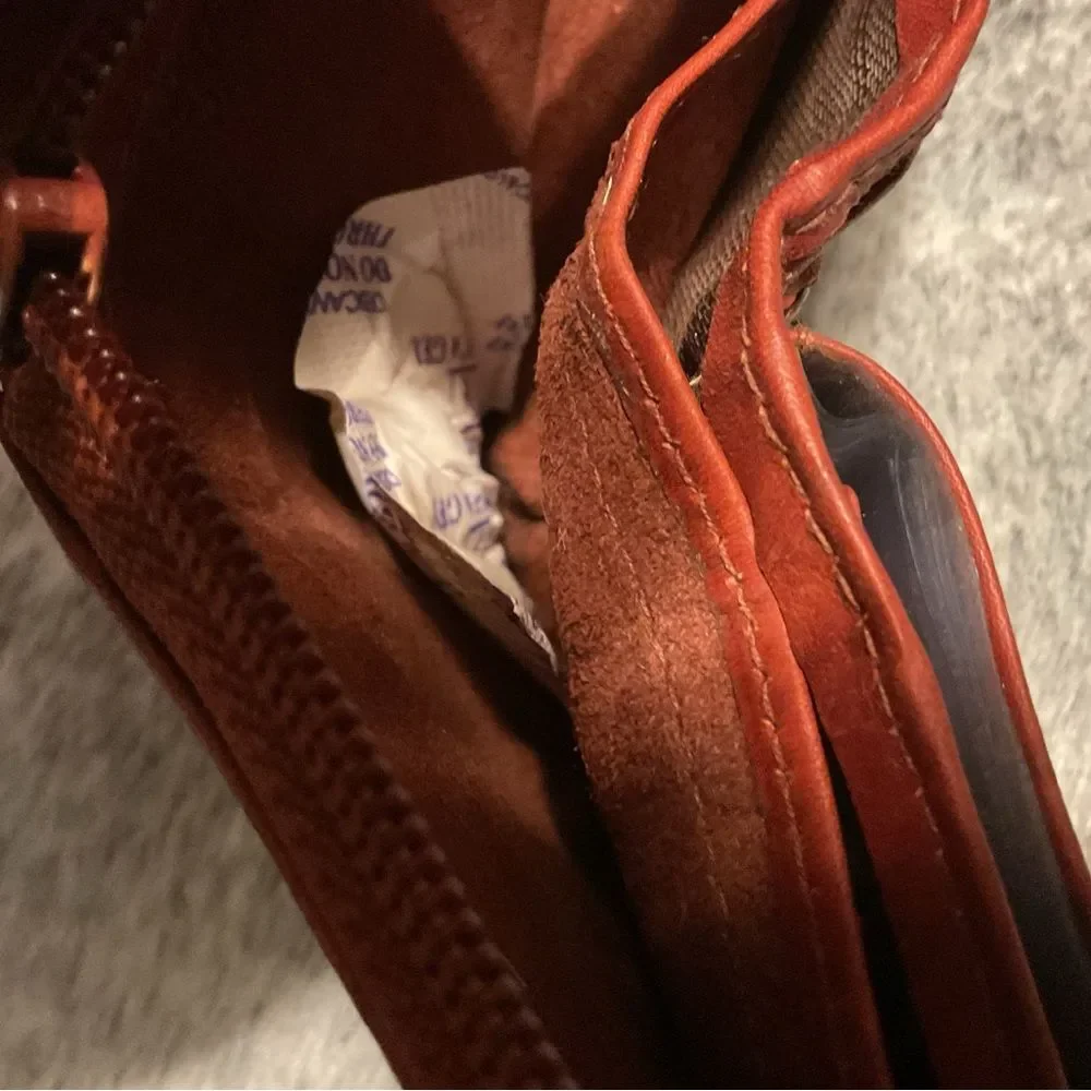 New Genuine Leather Zipper Wallet